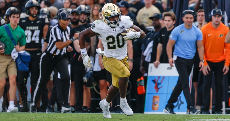 How Jonaz Walton's upbringing is paying off for Notre Dame - On3