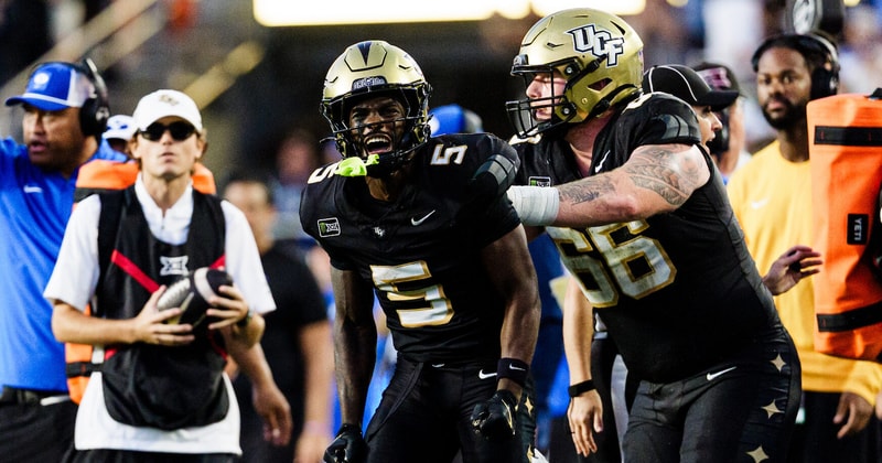 Josh Derry delivers in the clutch as UCF stuns No. 2 BYU