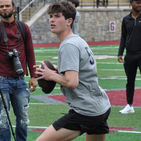 Michigan quarterback recruit Peter Bourque