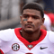 South Carolina defensive back Deangelo Gibbs during his time at Georgia