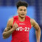 Jalin Hyatt running the 40-yard dash at the 2023 NFL Combine