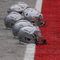Ohio State Helmets by Matt Parker -- Lettermen Row --