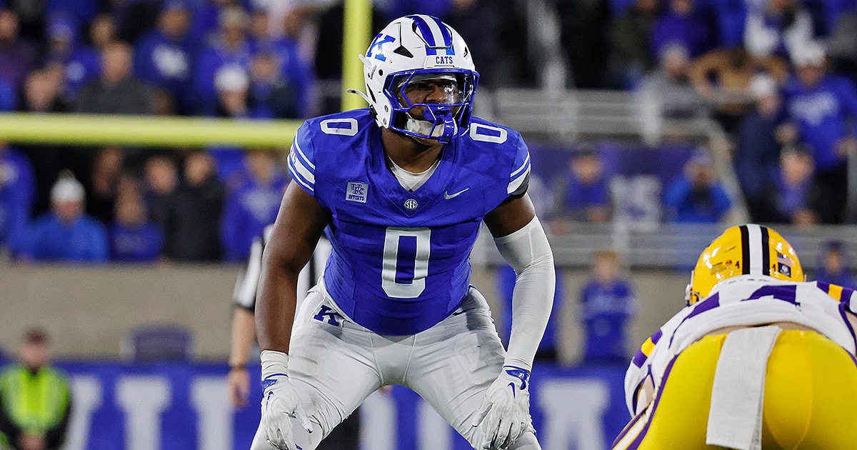 Bo Barnes Developing Into Dominant Linebacker for Kentucky