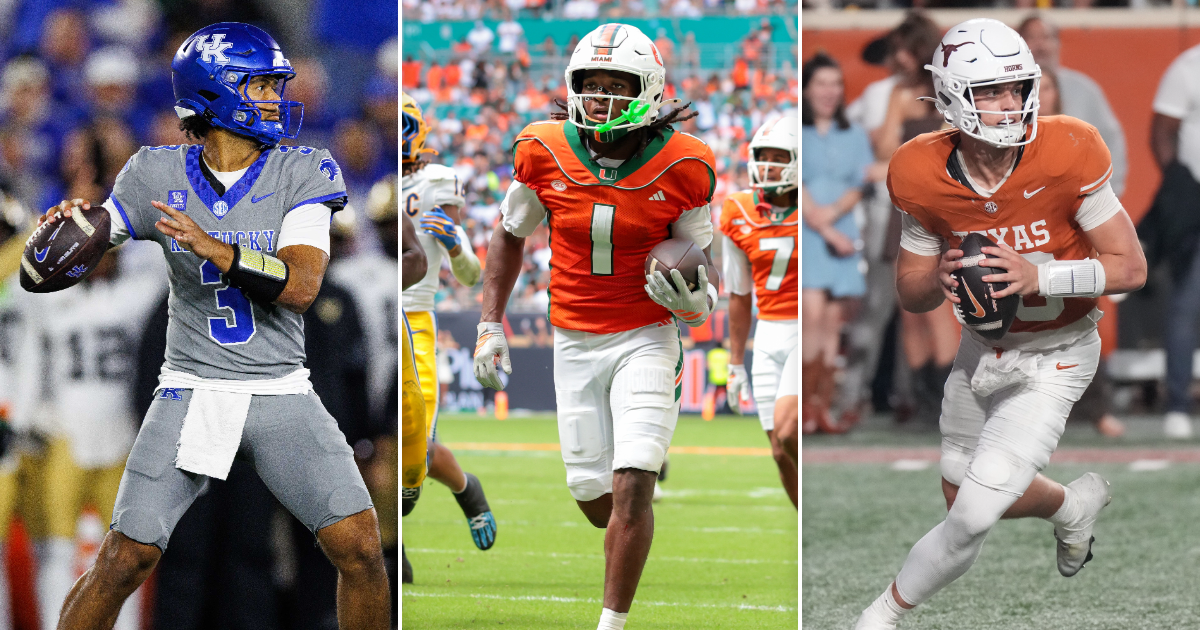 Wasserman’s College Football Top 10: A few new faces crack the list after another crazy weekend