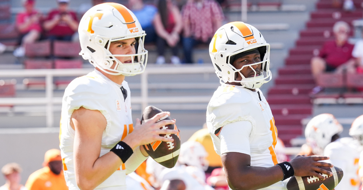 Josh Heupel remains mum on Tennessee's QB situation