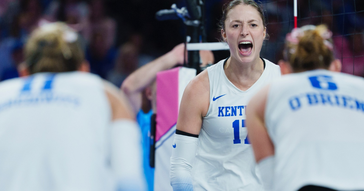 No. 7 Kentucky VB course corrects with sweep over Missouri