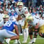 BYU fights off Notre Dame, gets upset win after goal-line stand