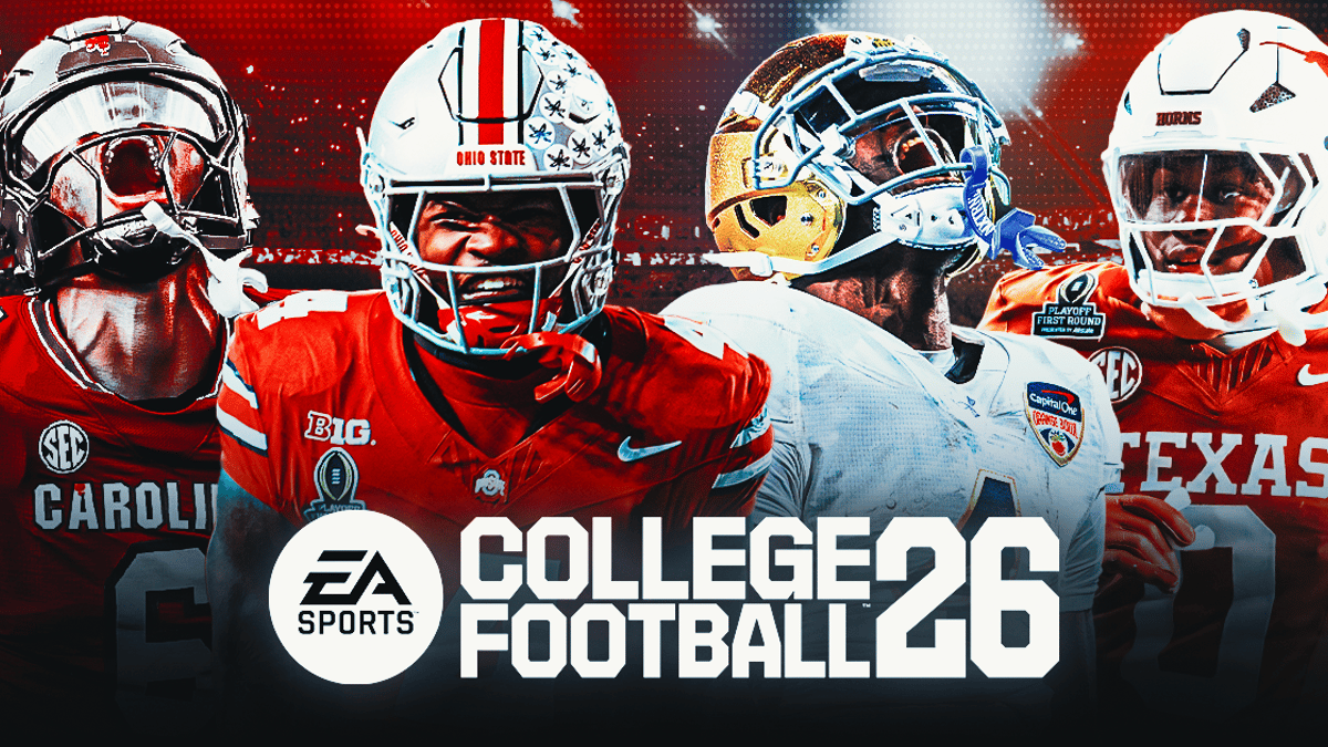 EA Sports College Football 26 top 100 rankings
