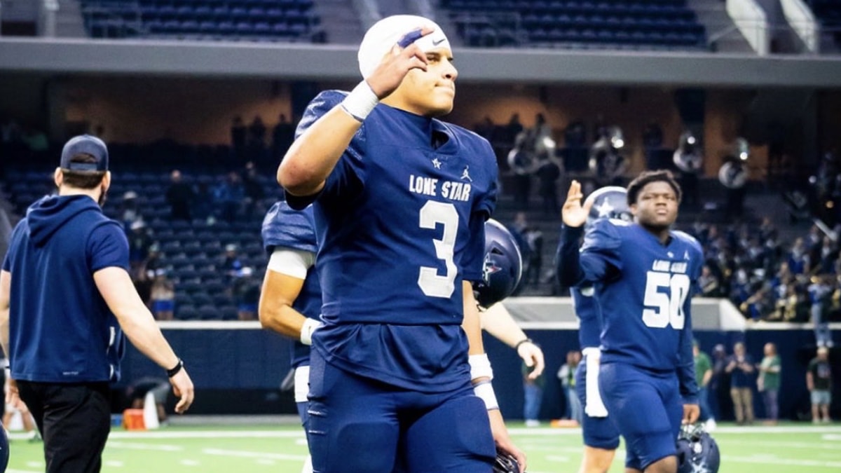 South Carolina offered 2028 quarterback Trey Wright. Photo courtesy of Trey Wright | @itsTreyW3 on Twitter/X