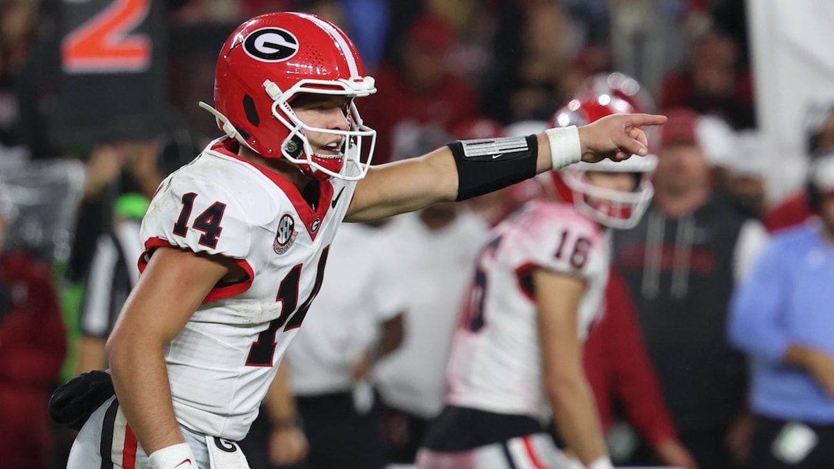 NCAA Football: Georgia at Alabama