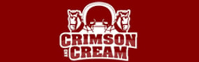 Crimson and Cream Logo