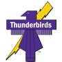 Bellevue West Thunderbirds Logo