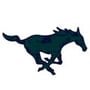 Blue Valley North Mustangs Logo