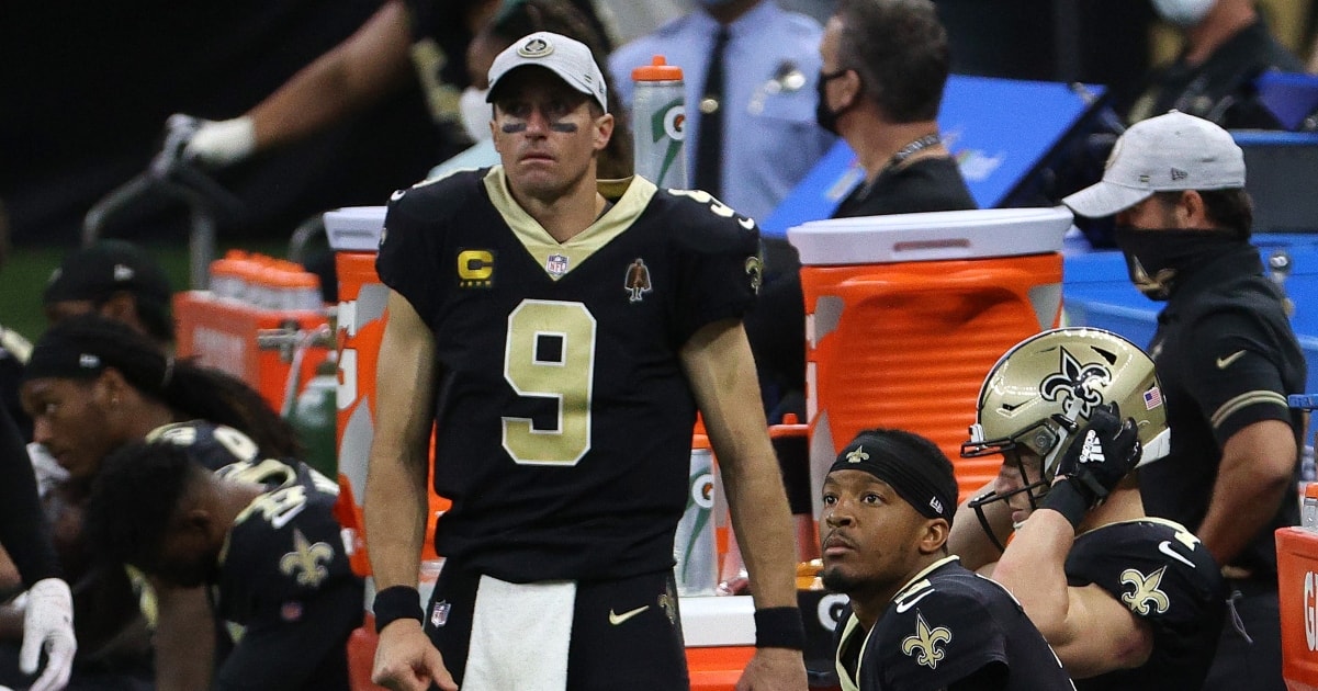 Drew Brees Gives Pregame Speech To Purdue Football [Video]