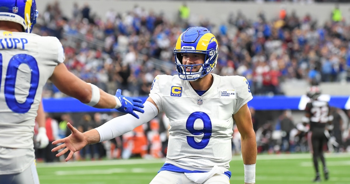 Cooper Kupp uses Stetson Bennett to take playful shot at Stafford