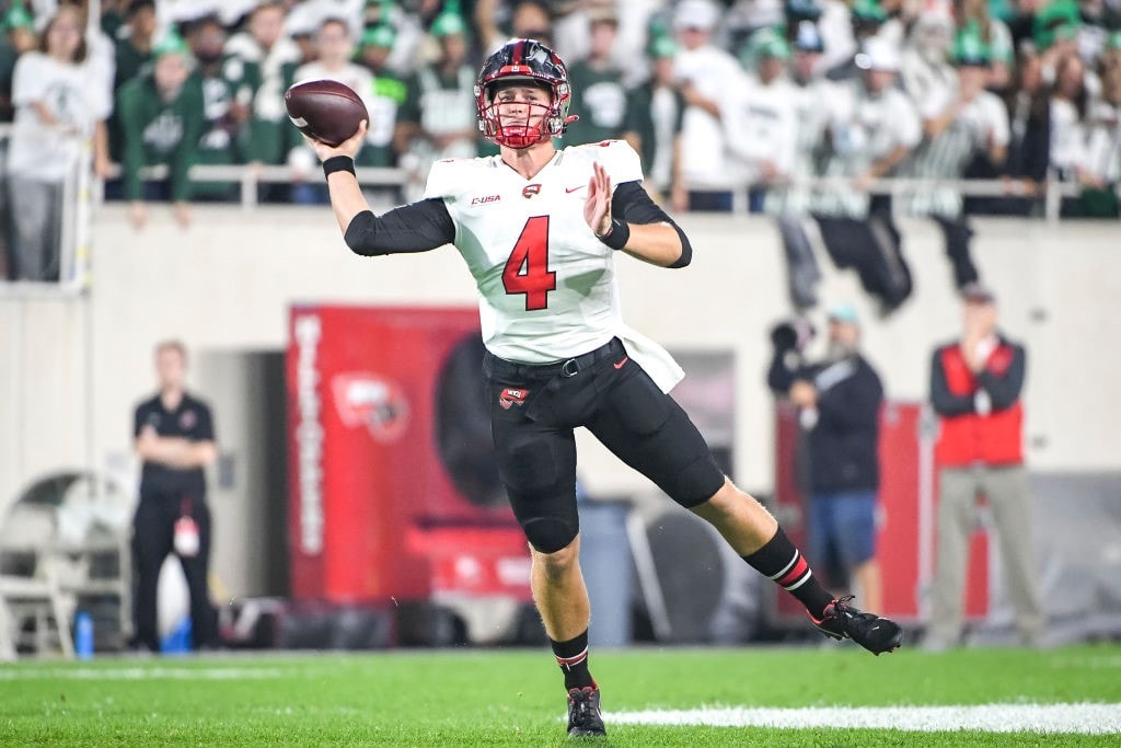 NFL Draft: Sleeper Quarterback Bailey Zappe Shines at Pro Day - Visit NFL  Draft on Sports Illustrated, the latest news coverage, with rankings for NFL  Draft prospects, College Football, Dynasty and Devy