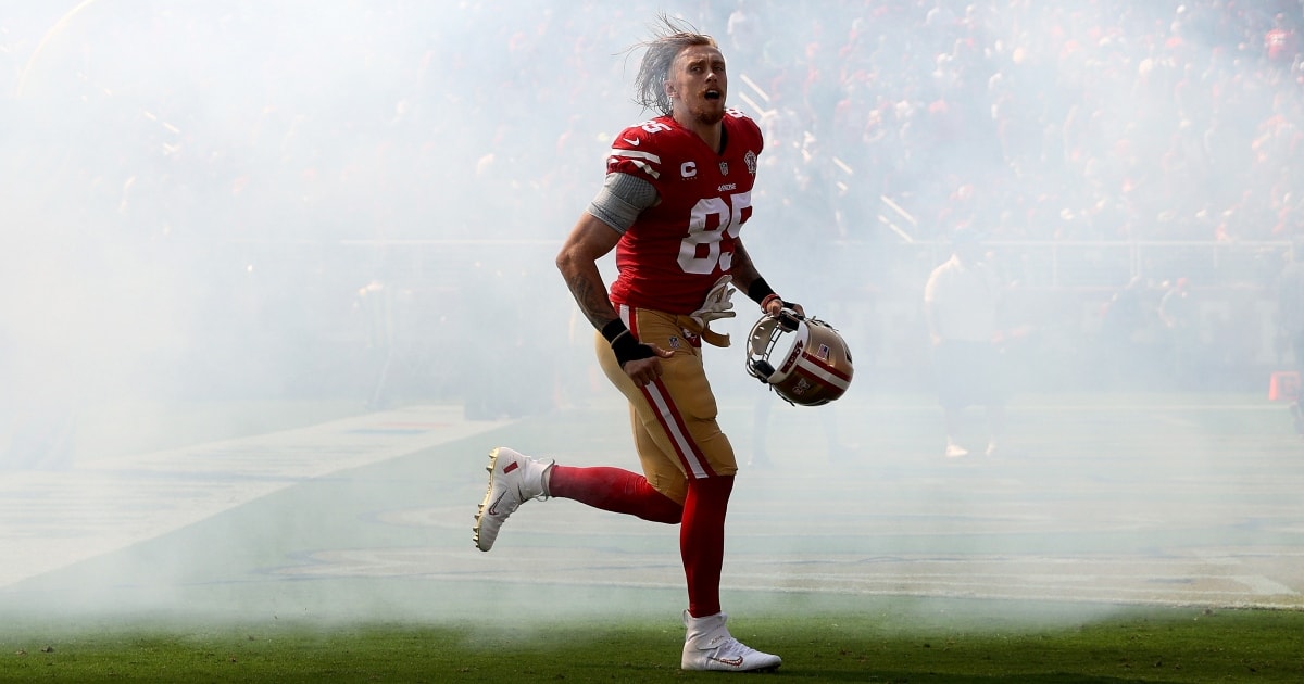 George Kittle trolls Miami, plugs business venture with intro graphic - On3