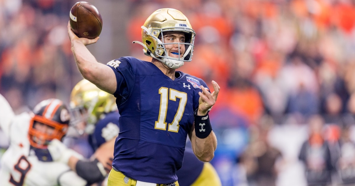 Newsstand: Notre Dame's Jack Coan, Kevin Austin impress in NFL Combine  workouts