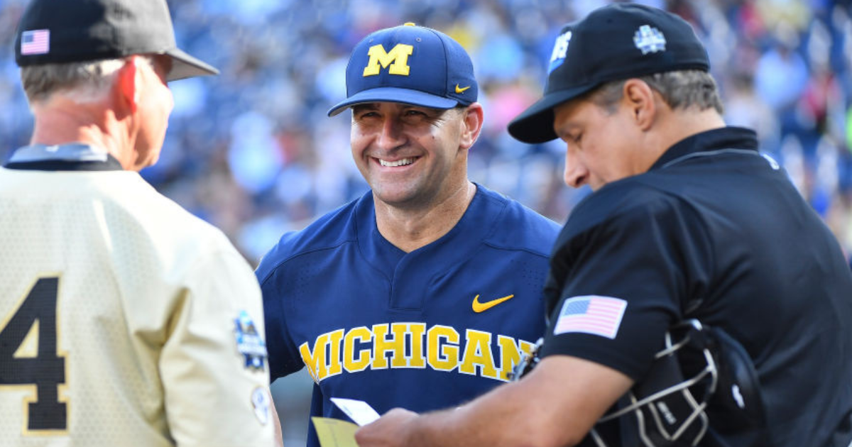 Former Michigan coach Erik Bakich 