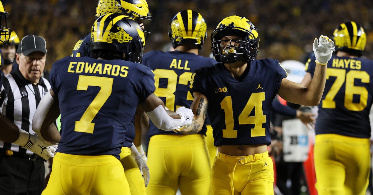 Michigan WR Roman Wilson switches to iconic jersey number