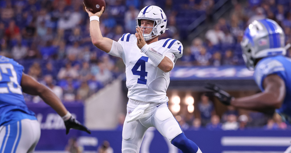 Report: Indianapolis Colts cut Jack Coan, heap high praise on Sam Ehlinger  - On3