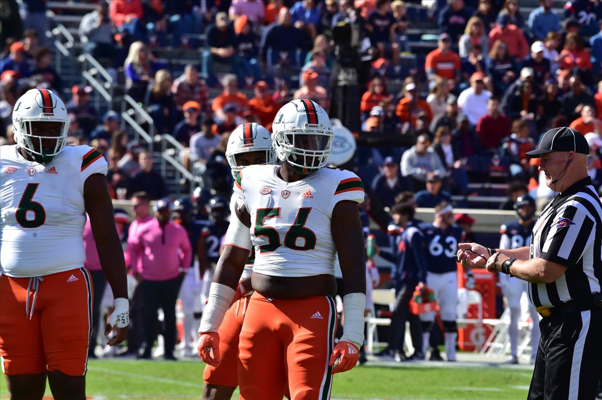 Miami Hurricanes LT Zion Nelson first round in latest 2022 NFL Mock Draft