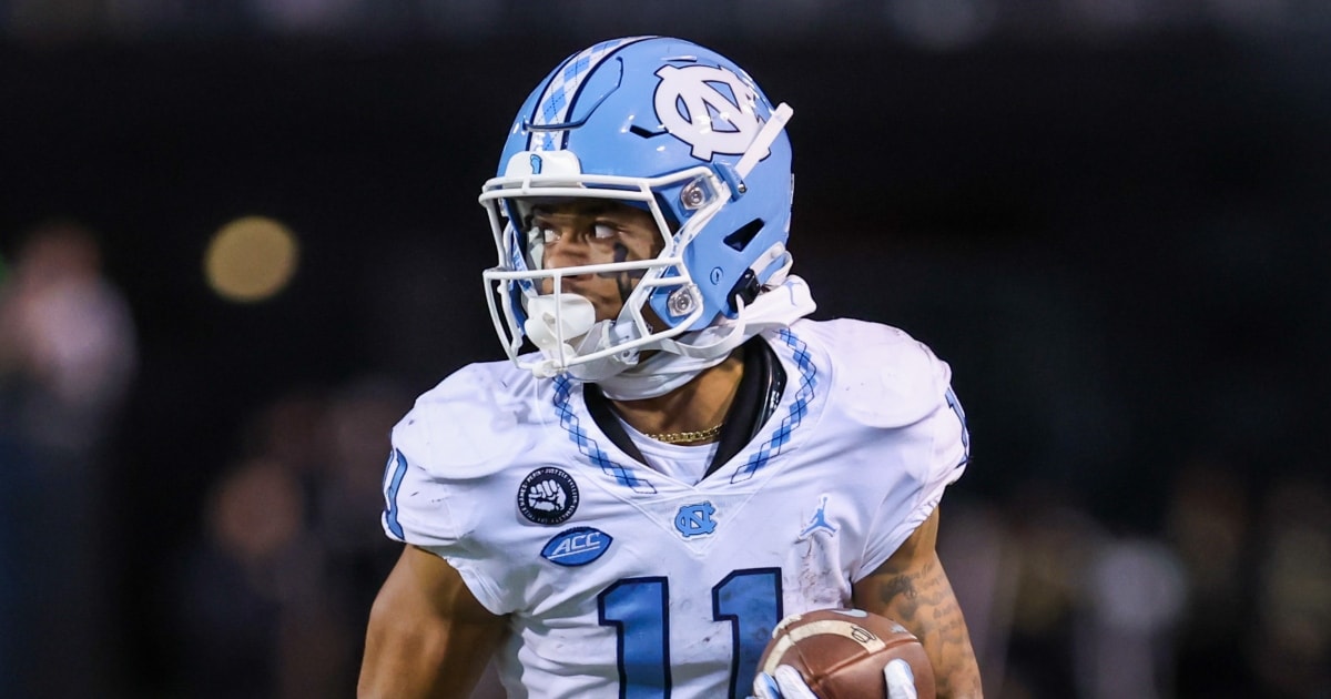 Cowboys meet with UNC WR Josh Downs, Houston's Tank Dell