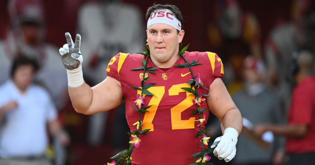 Former USC offensive lineman Andrew Vorhees joined NFL Network on Monday morning