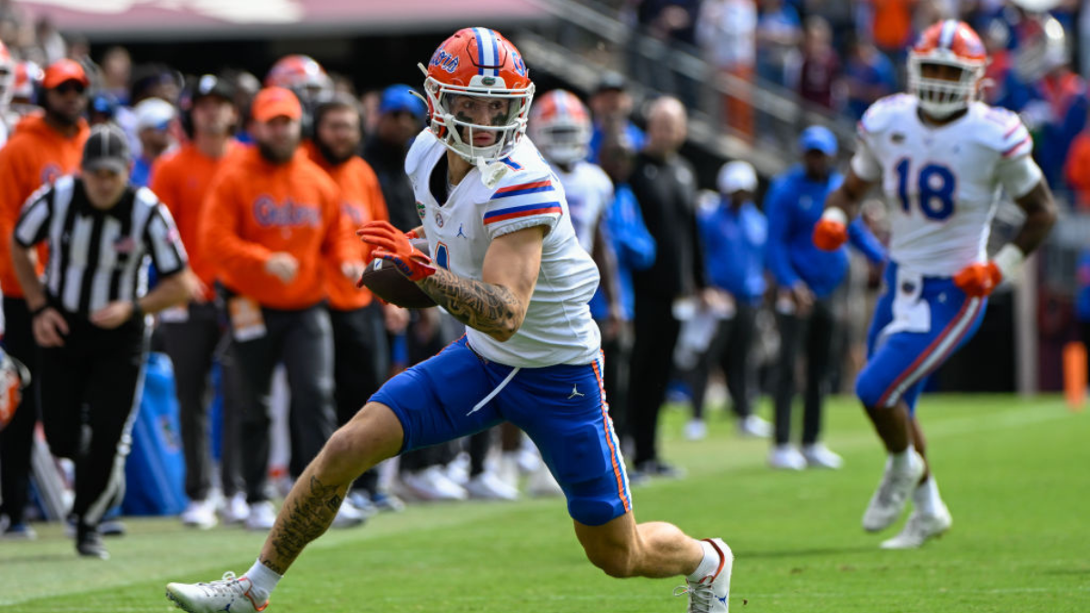 Florida Gators receiver Ricky Pearsall against Texas A&M