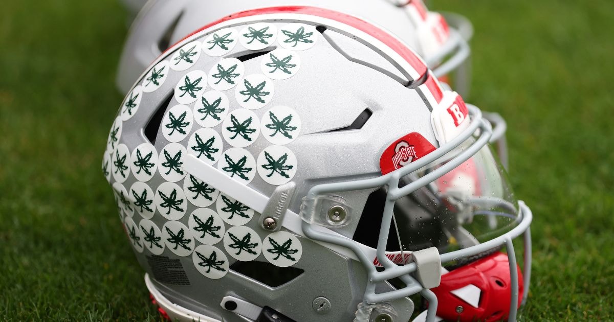 Ohio State helmet by Michael Reaves/Getty Images