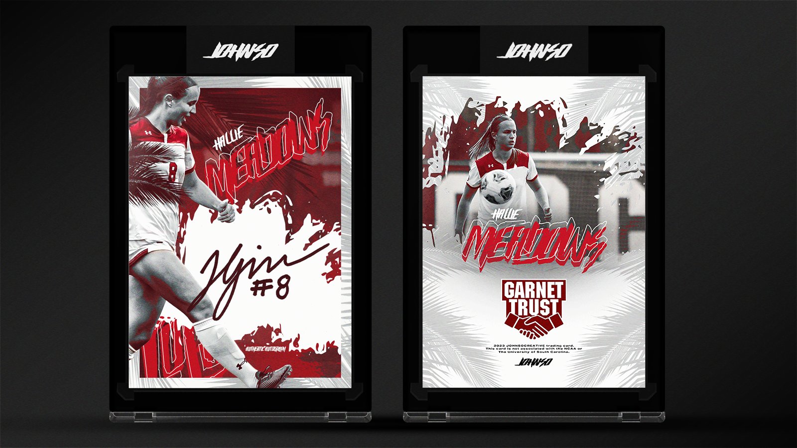 south-carolina-gamecocks-collective-garnet-trust-partners-with-designer-joe-johnson-to-create-nil-trading-cards-for-soccer-players