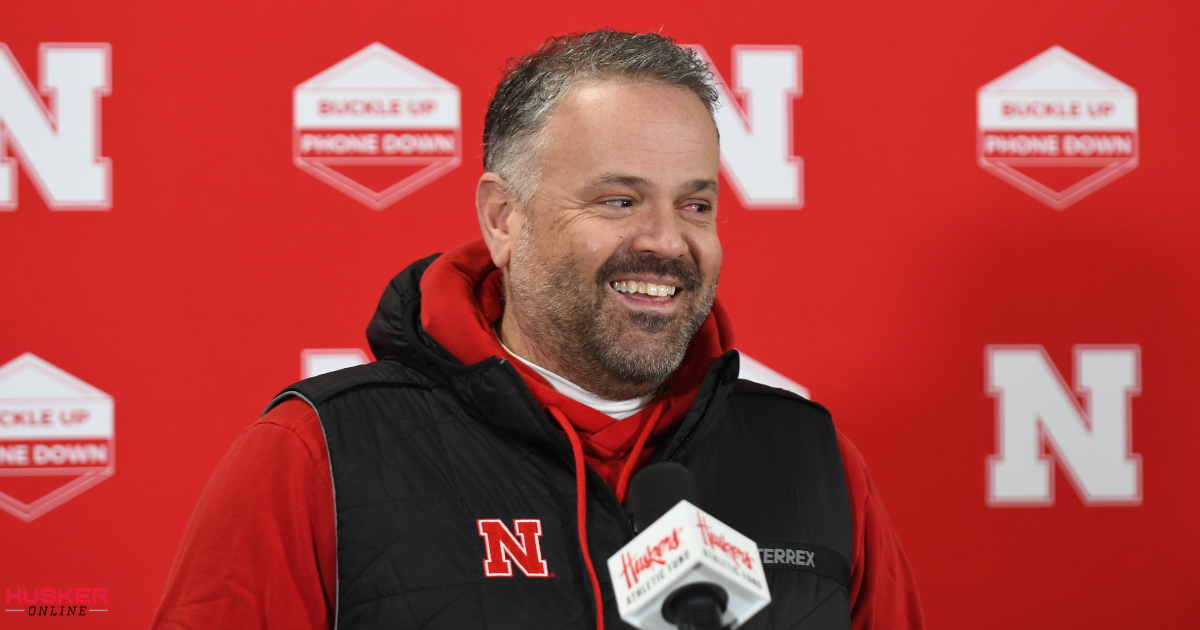 with-nebraska-starting-spring-ball-this-week-matt-rhule-details-why-practice-is-the-most-important-thing-in-his-program