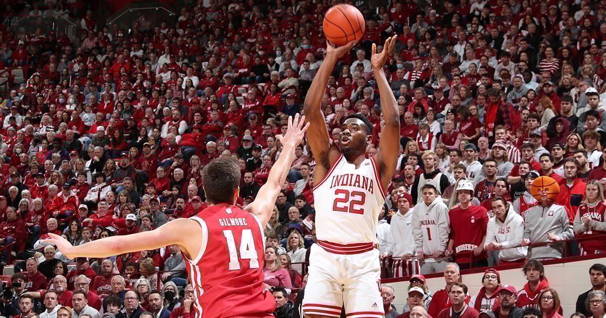 Indiana forward Jordan Geronimo