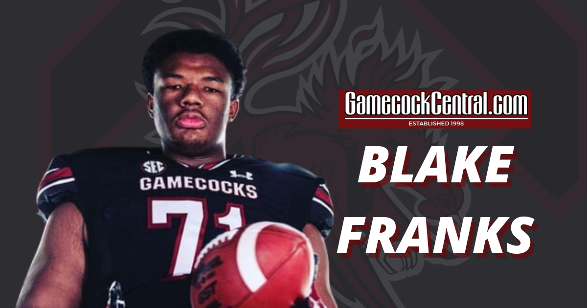 Gamecock 2024 Blake Franks stepping out of comfort zone to help South Carolina
