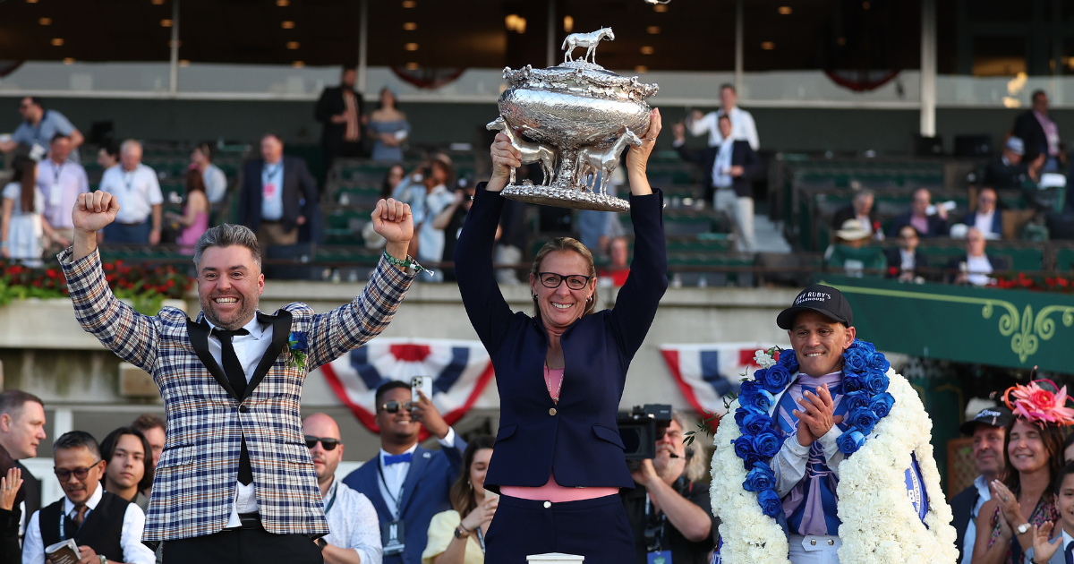 arcangelo-takes-belmont-stakes-jena-antonucci-first-female-trainer-win-race