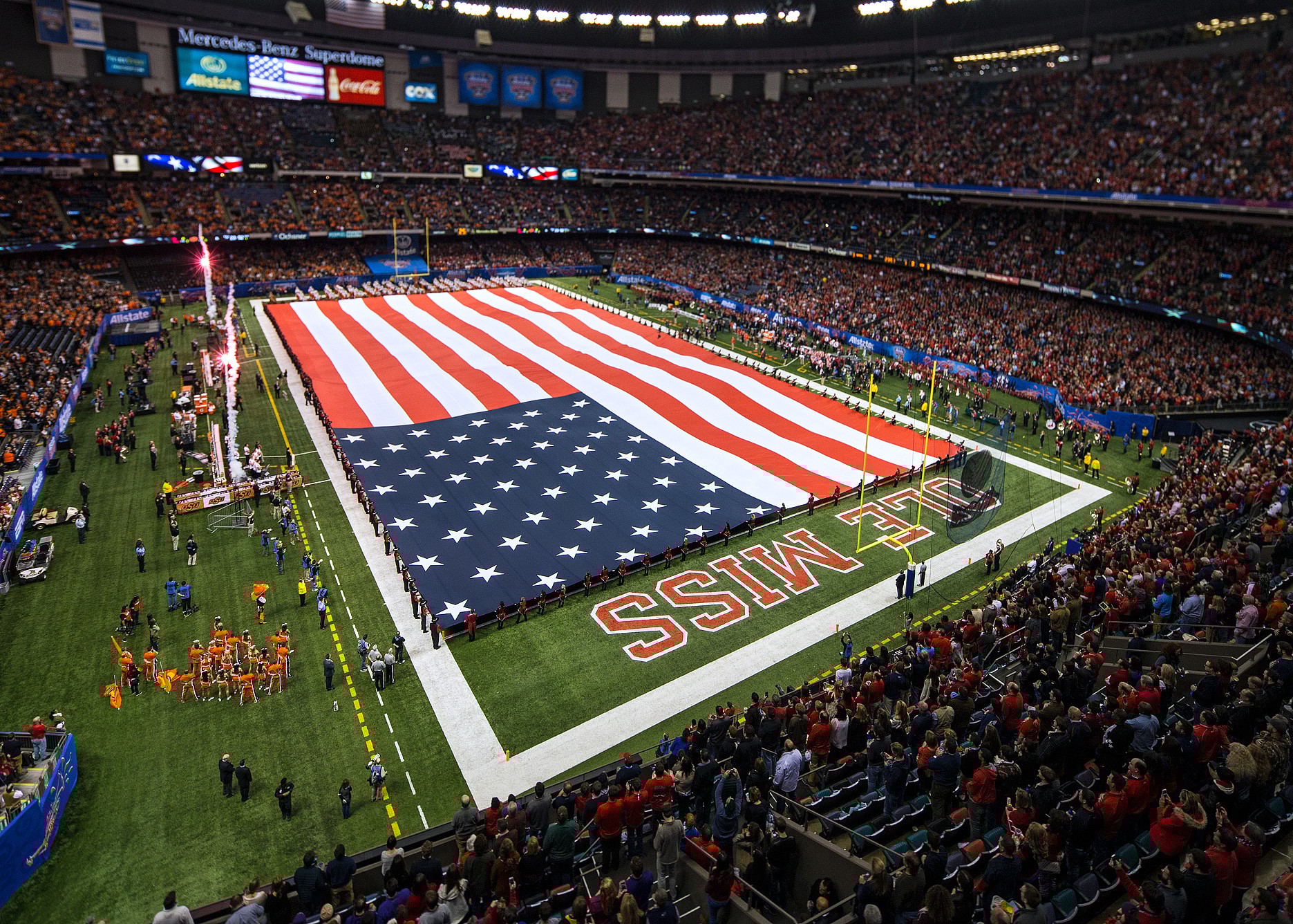 NCAA FOOTBALL: JAN 01 Allstate Sugar Bowl - Oklahoma State v Ole Miss