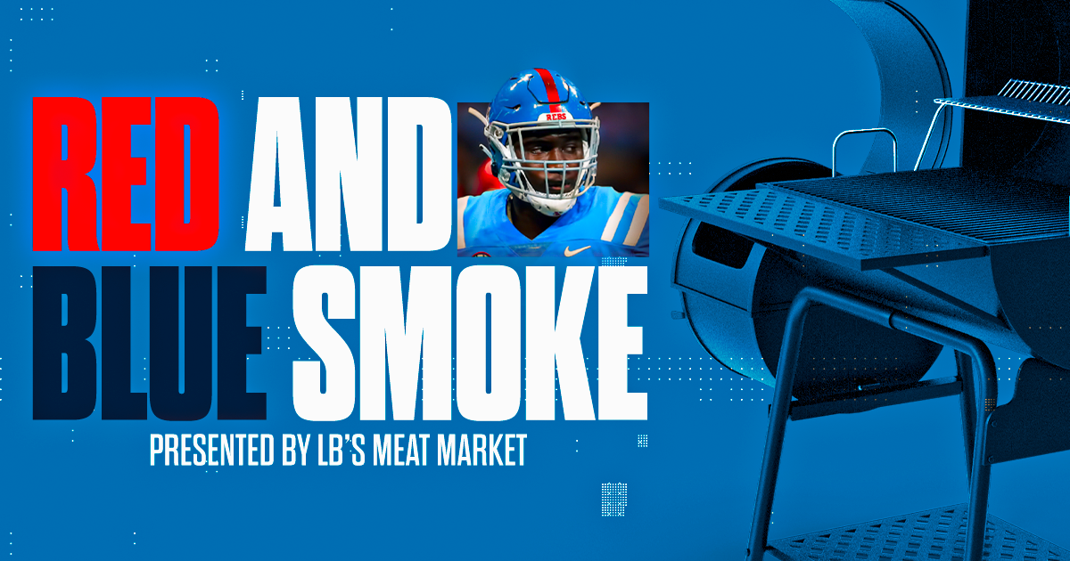 Red and Blue Smoke, presented by LB's Meat Market