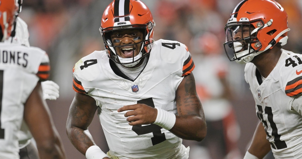 Deshaun Watson to start for Browns in preseason game against Commanders -  On3