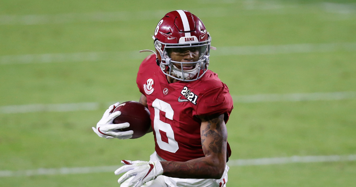 DeVonta Smith reveals the root of his 'Slim Reaper' mentality