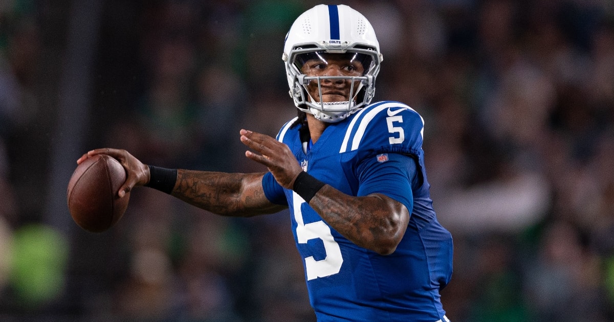 Indianapolis Colts rookie quarterback Anthony Richardson scores first  career touchdown - On3