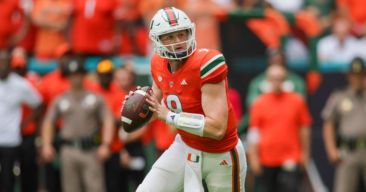 Tyler Van Dyke: Miami QB has pressure on him entering 2023