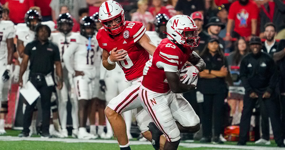 Nebraska RB Anthony Grant