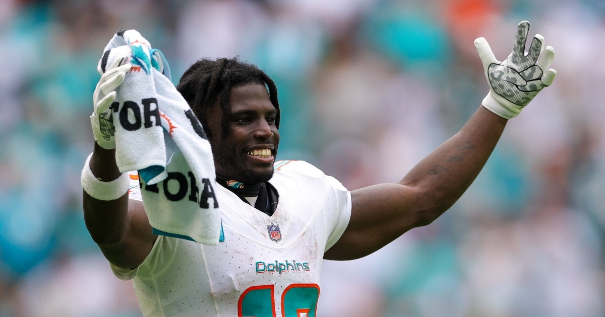 Dolphins' Tyreek Hill won't face discipline from NFL