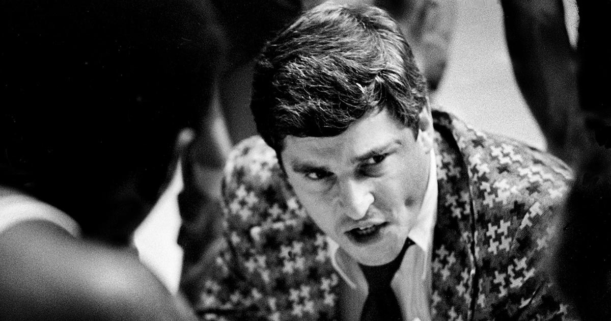 Legendary Indiana coach Bob Bobby Knight