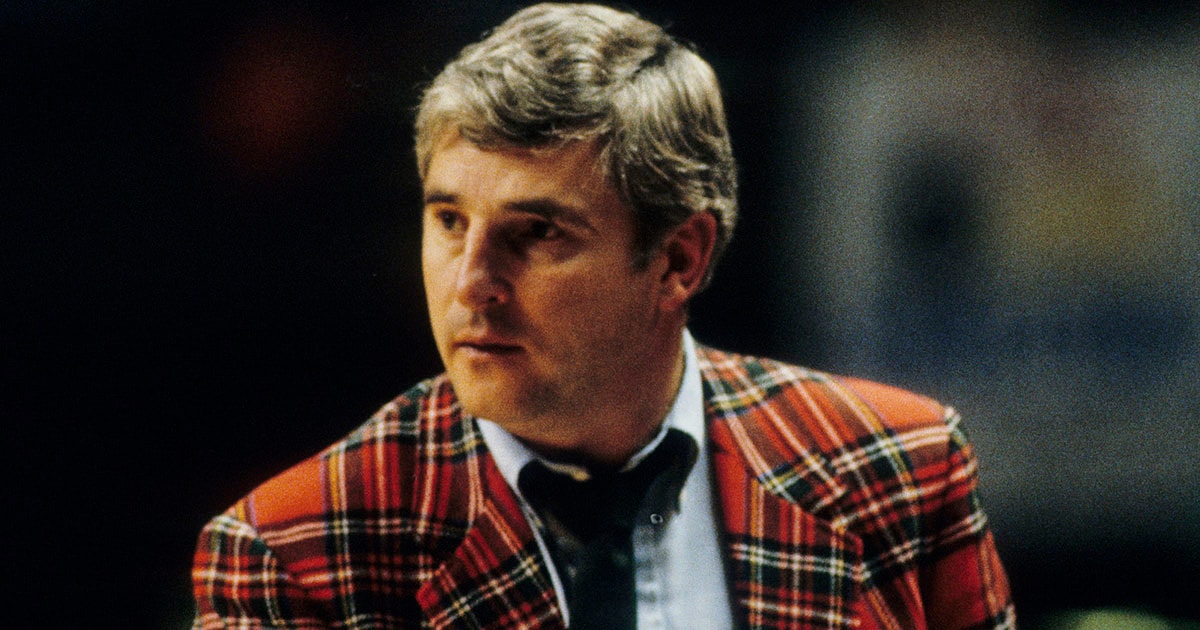 Legendary Indiana head coach Bob Knight