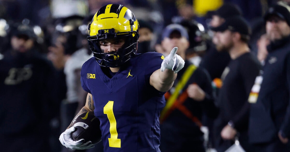 Michigan football WR Roman Wilson switches to No. 1 jersey