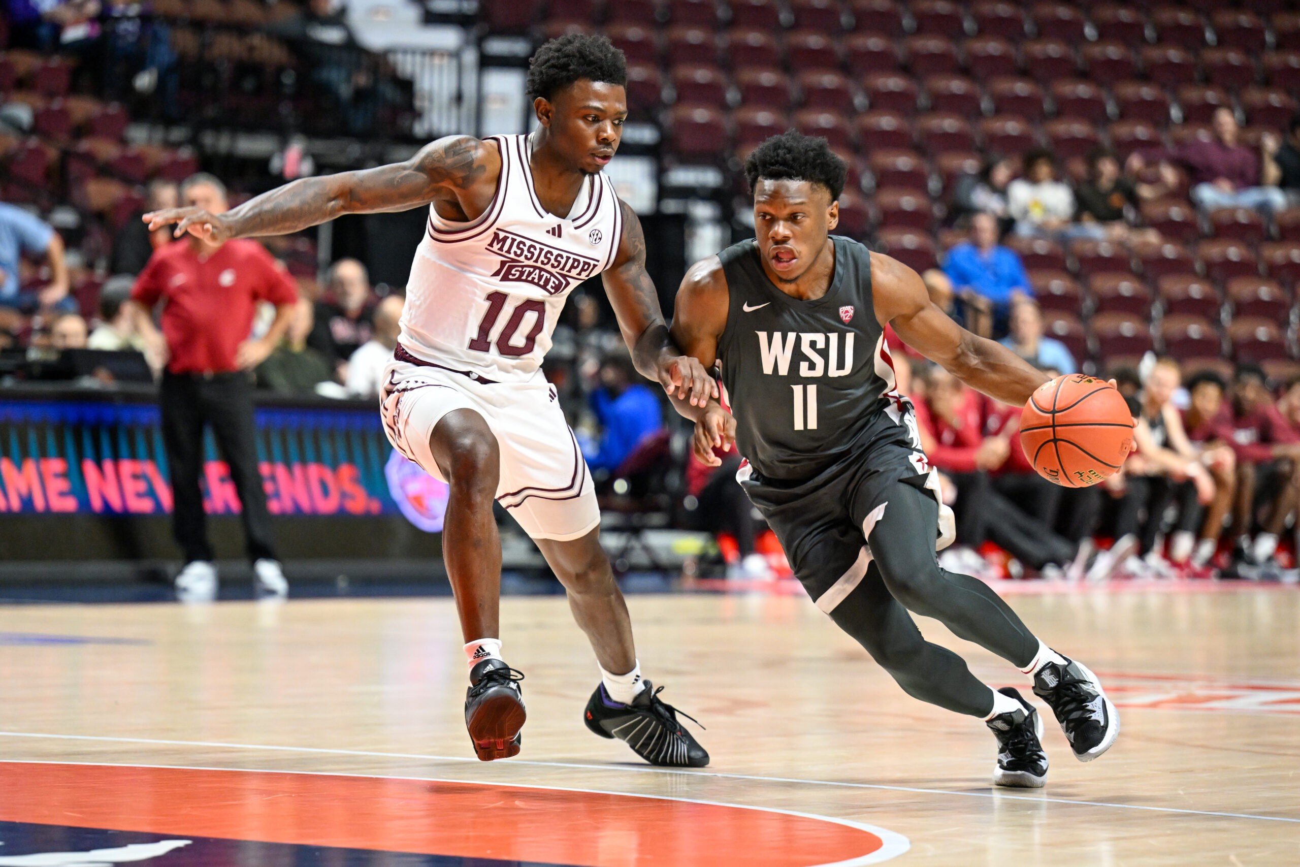 NCAA Basketball: Basketball Hall of Fame Tip-Off Mississippi State at Washington State