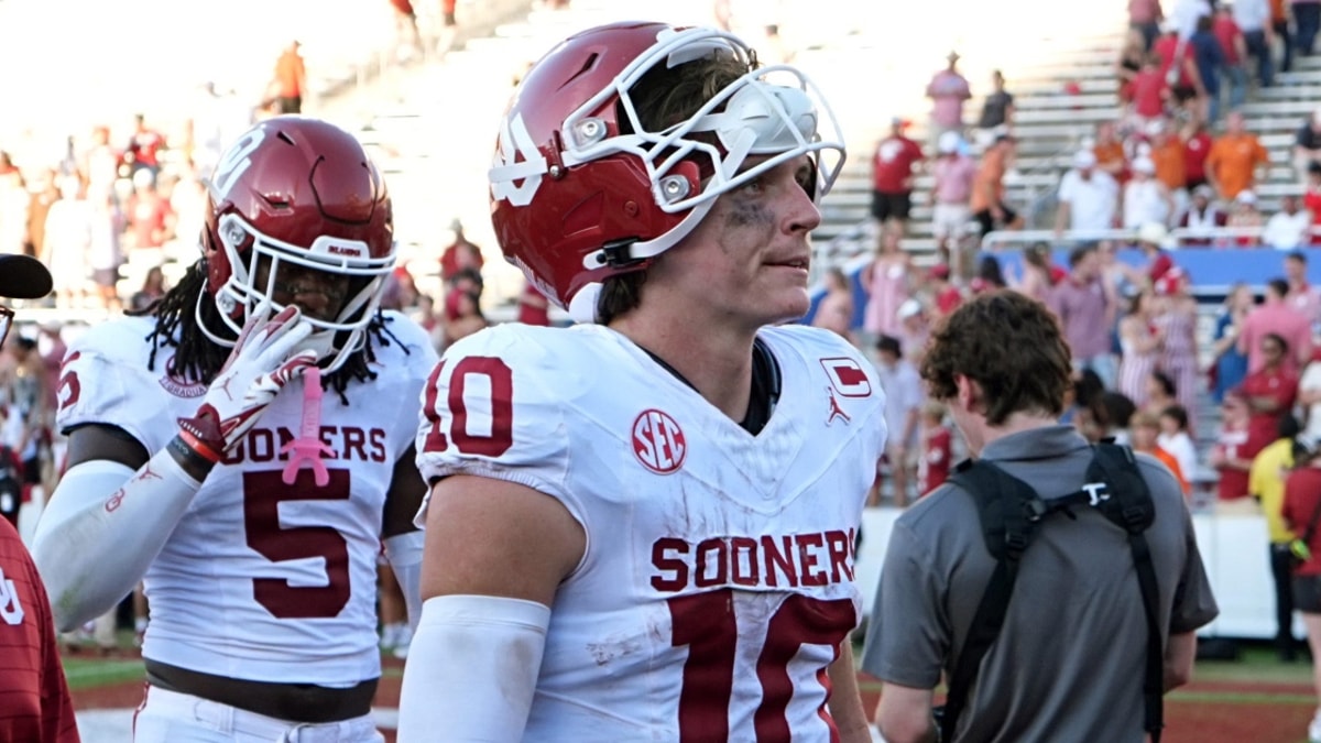 OU quarterback John Mateer looking for redemption against No. 1 Texas