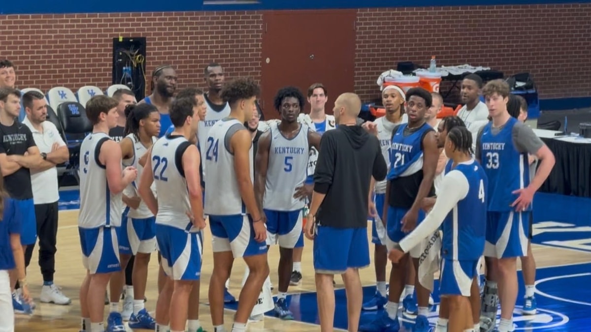 KSR's takeaways from Kentucky basketball's surprise open practice