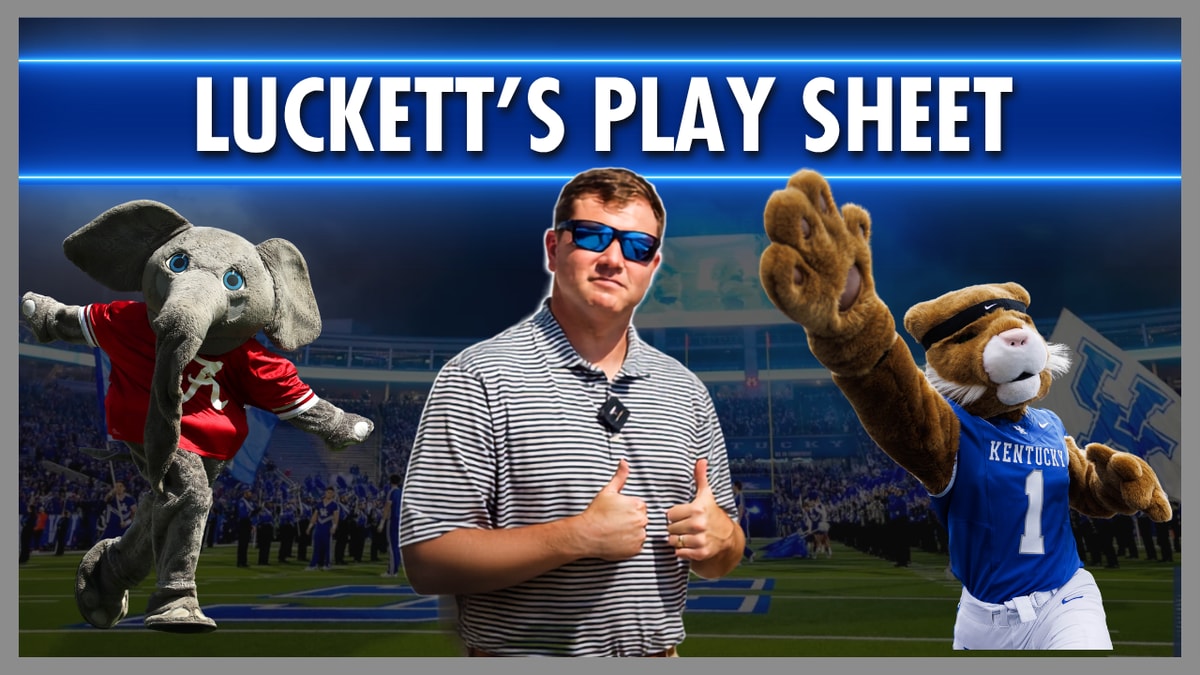 Luckett's Play Sheet: Kentucky's new era faces first measuring stick moment against Alabama